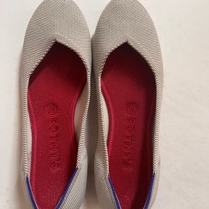 Rothys charcoal gray round toe size 9 flat woman’s shoes